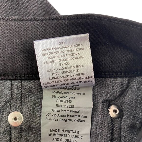 Edwin Pixie jeans 9” Mid Rise in black - Picture 5 of 11